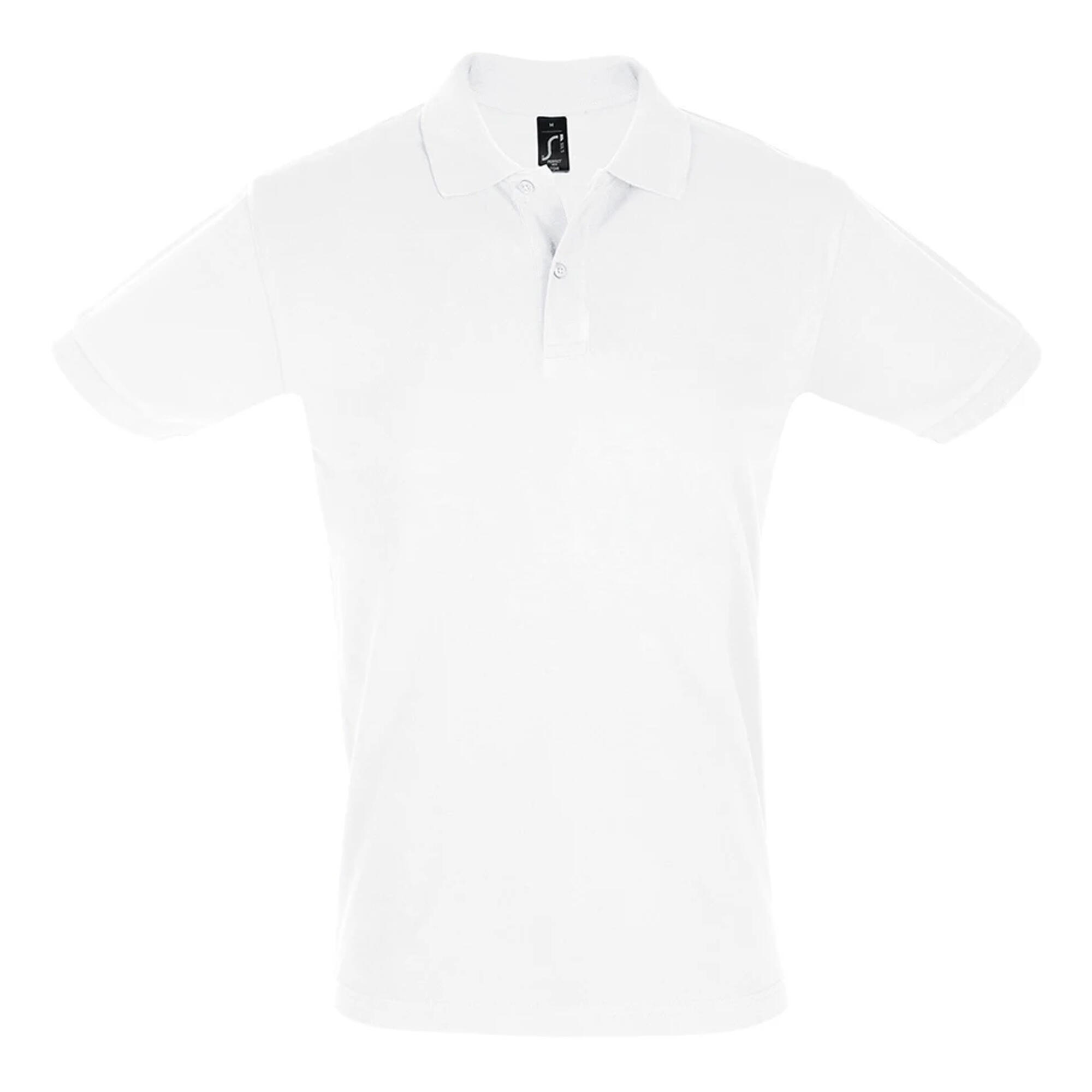 SOLS Mens Perfect Pique Short Sleeve Polo Shirt
