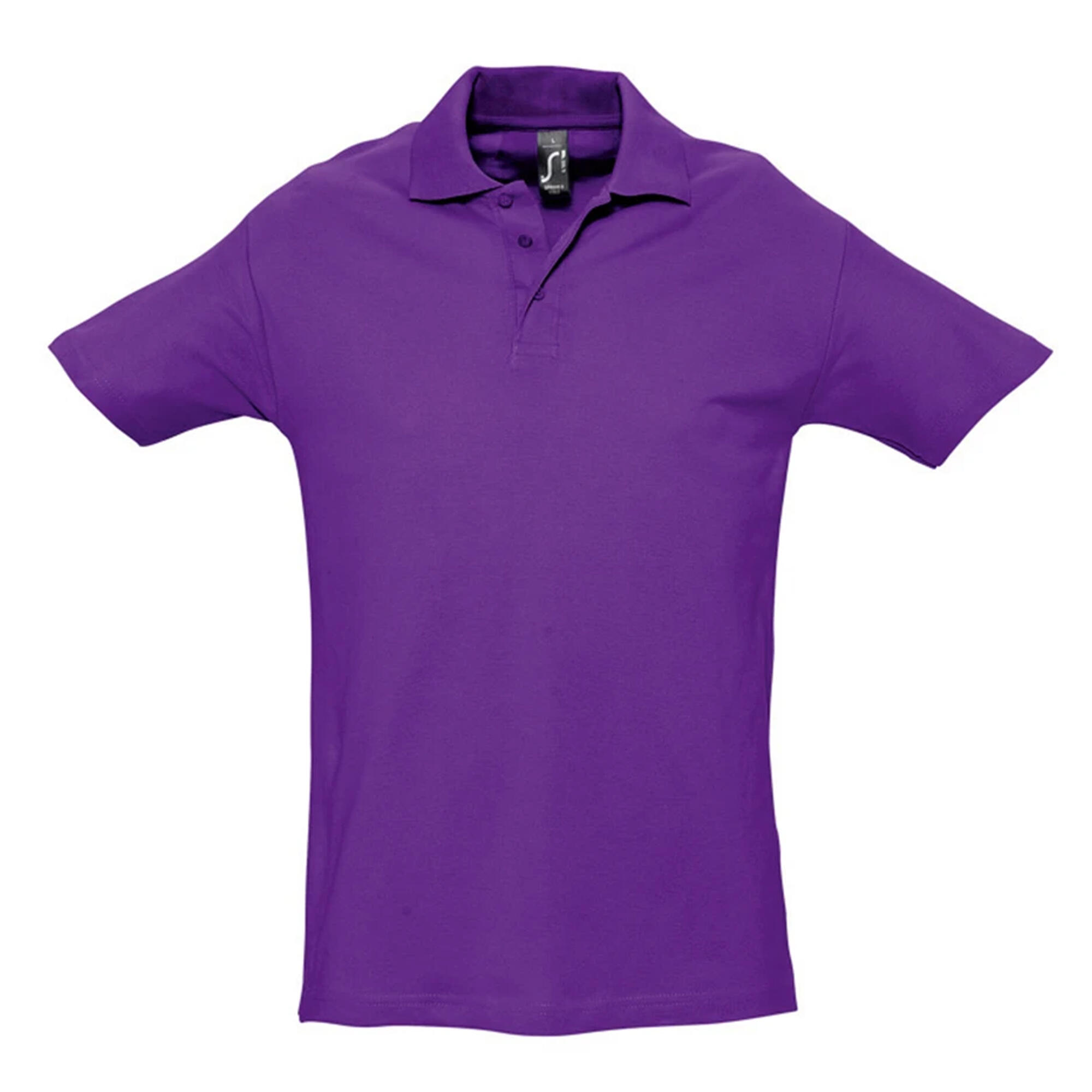 SOLS Mens Spring II Short Sleeve Heavyweight Polo Shirt