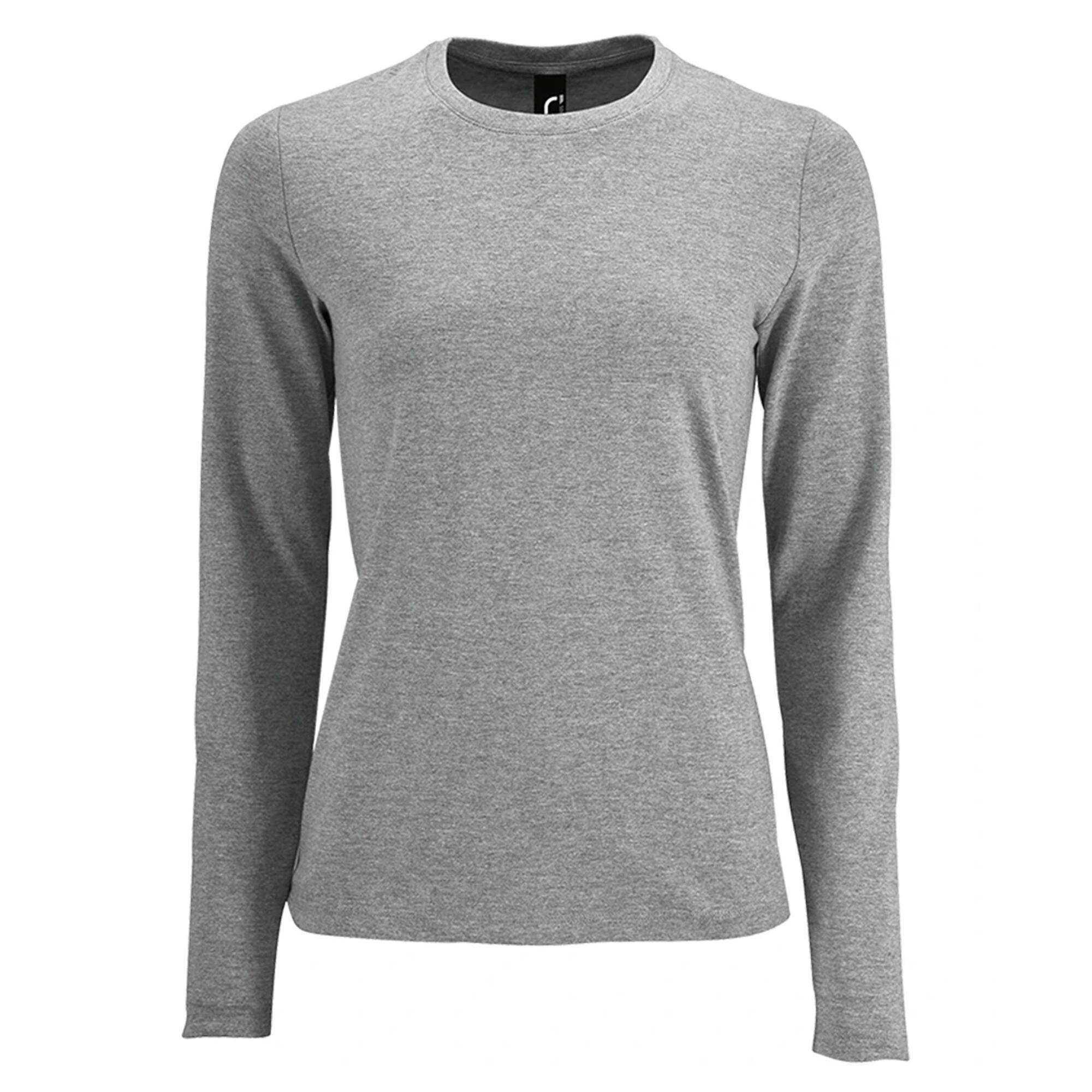 SOLS Womens/Ladies Imperial Long Sleeve T-Shirt