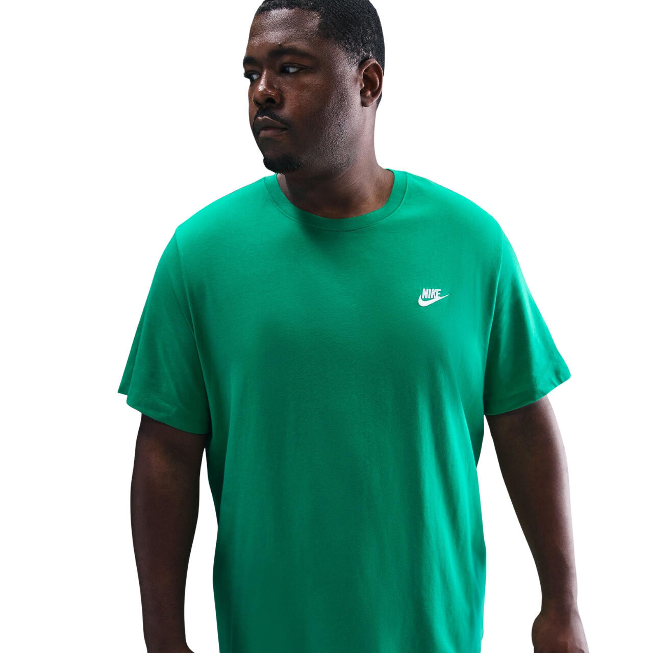 T-shirt NIKE pour homme en 100% coton, coupe regular, manches courtes 3/7