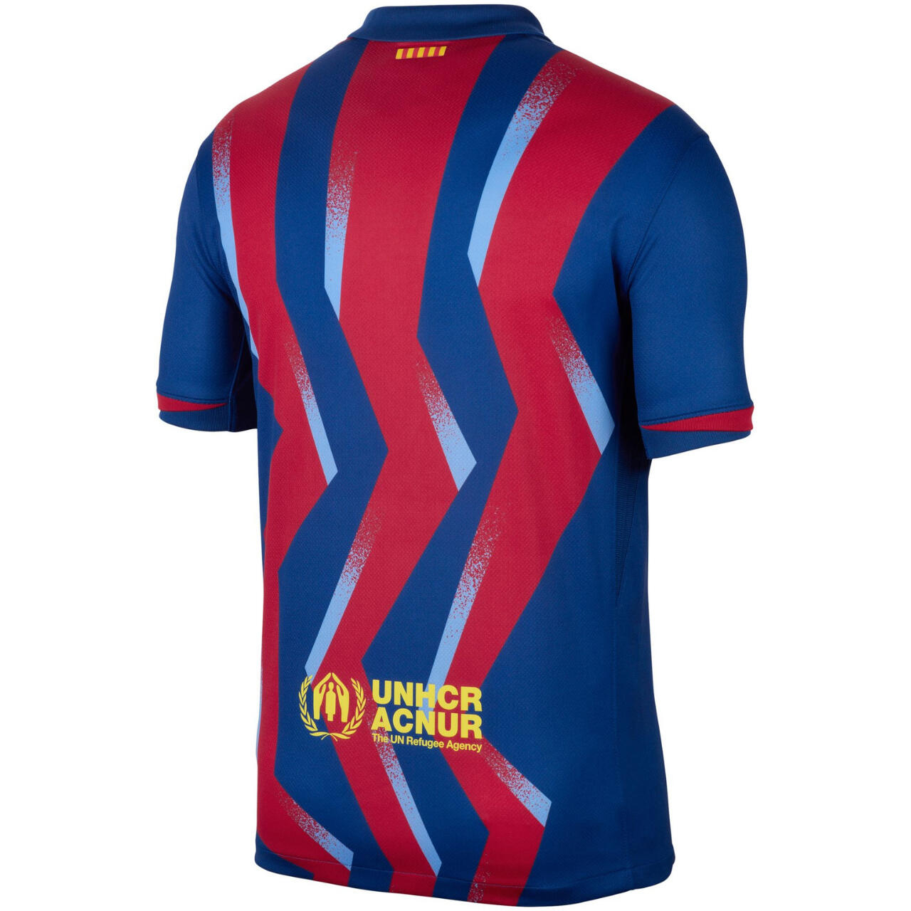 Maillot FC Barcelone Nike 2025/26 homme, manches courtes, Dri-FIT 3/7