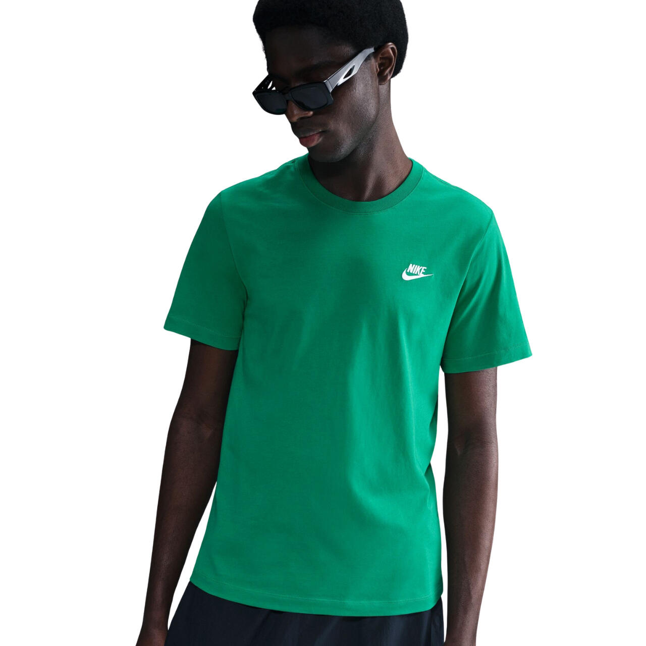 T-shirt NIKE pour homme en 100% coton, coupe regular, manches courtes 6/7