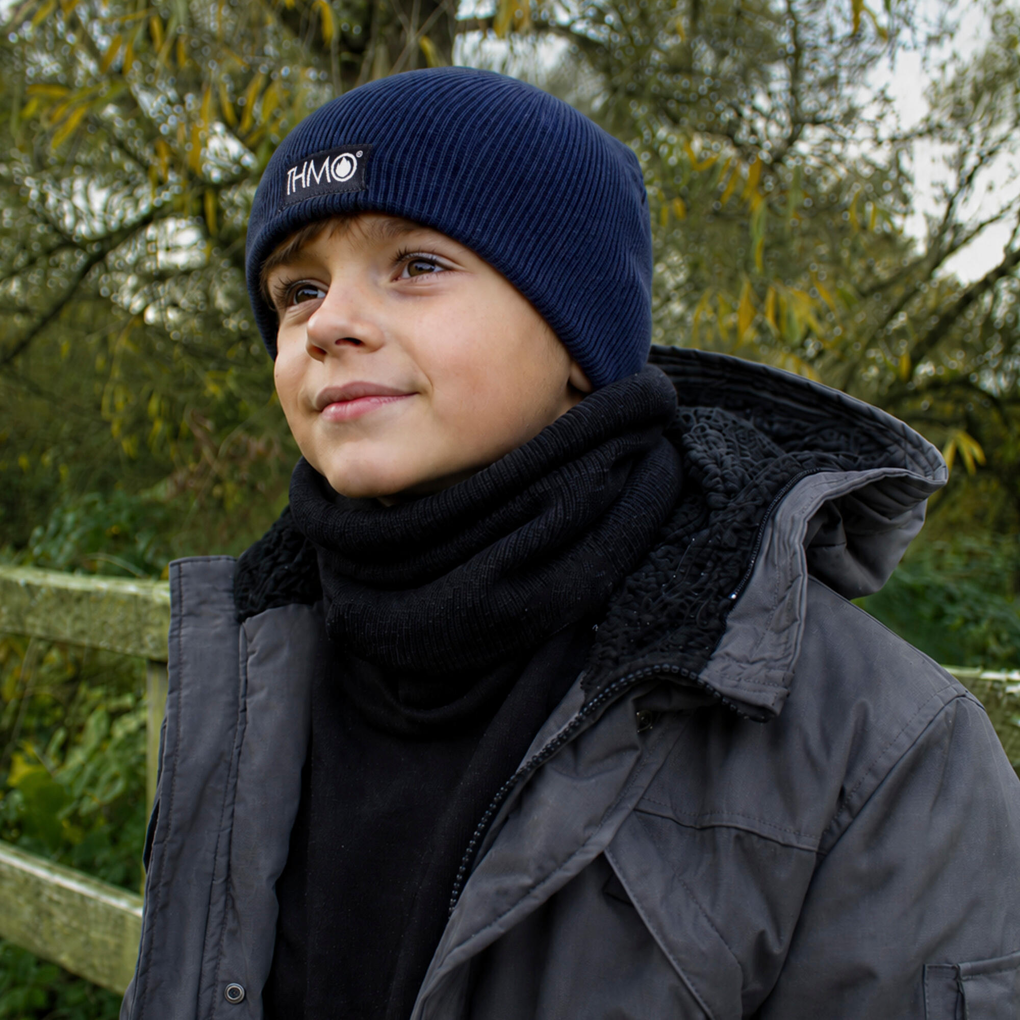 Enfant Bonnet 3m Thinsulate | THMO | Bonnet Polaire Tricoté Thermique Hiver 5/6