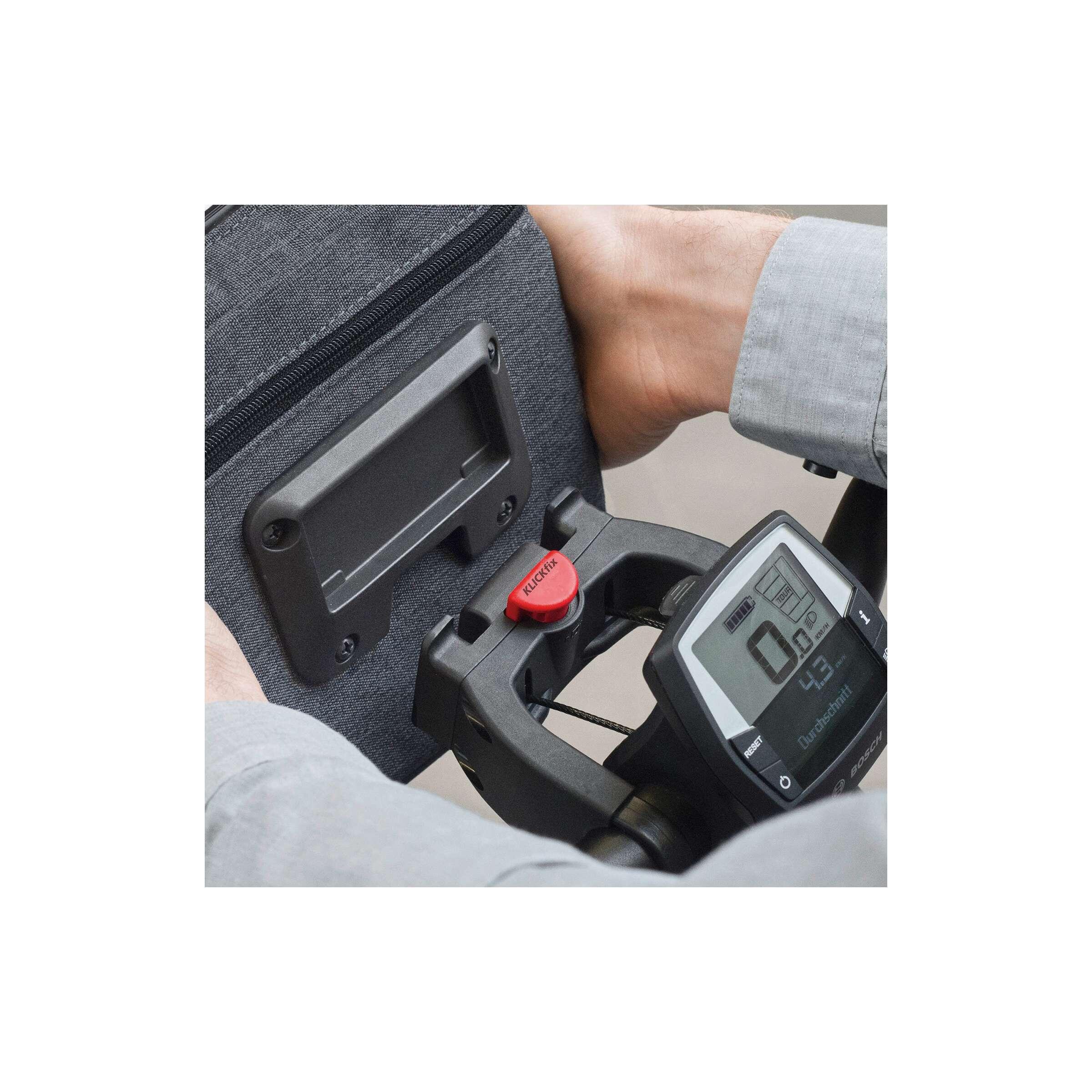 Newlooxs adattatore manubrio KlickFix e-bike 22-26mm con serratura. 4/5