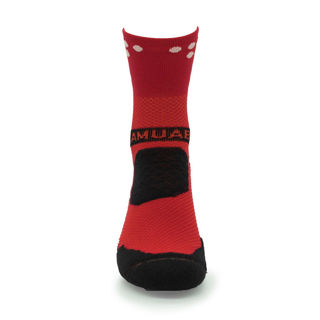 Chaussettes Trail Running TANQUE 5 étoiles - BORDEAUX 16 cm 5/6