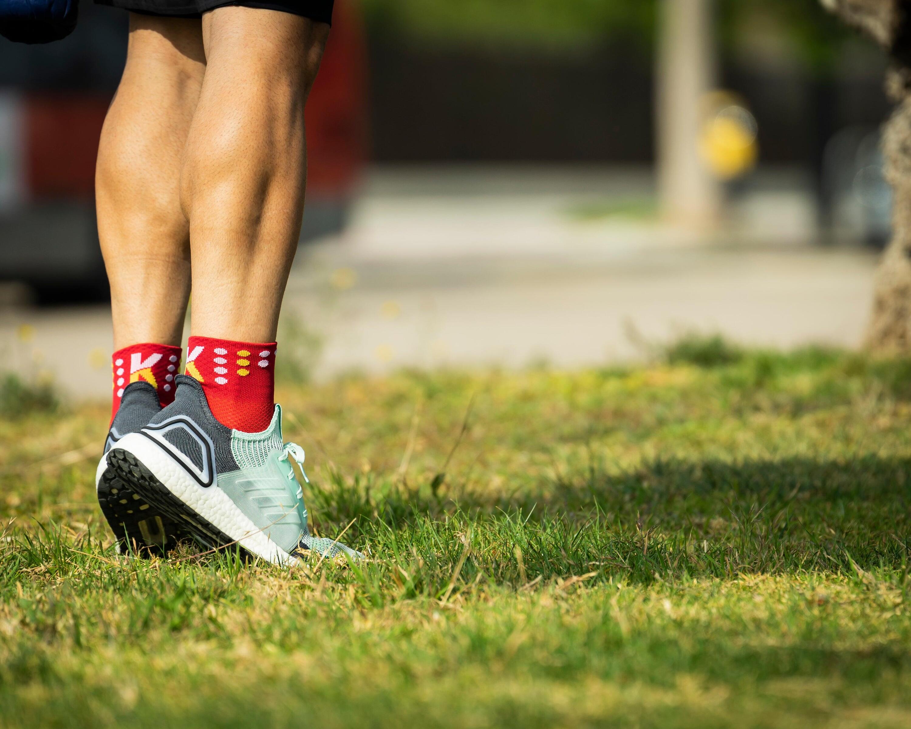Chaussettes Trail Running TANQUE 5 étoiles - BORDEAUX 16 cm 4/6