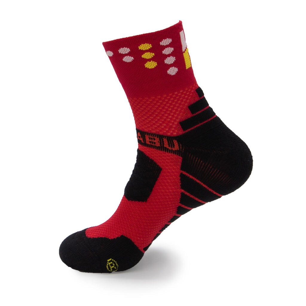 Chaussettes Trail Running TANQUE 5 étoiles - BORDEAUX 16 cm 6/6