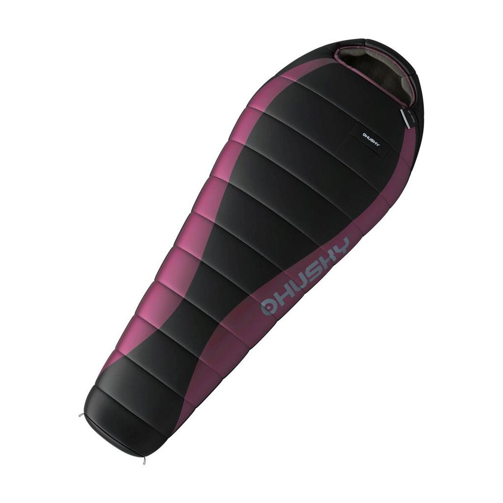 Drape 20 Women's Mummy Sleeping Bag -20°C 200 x 80 cm - Black/Purple