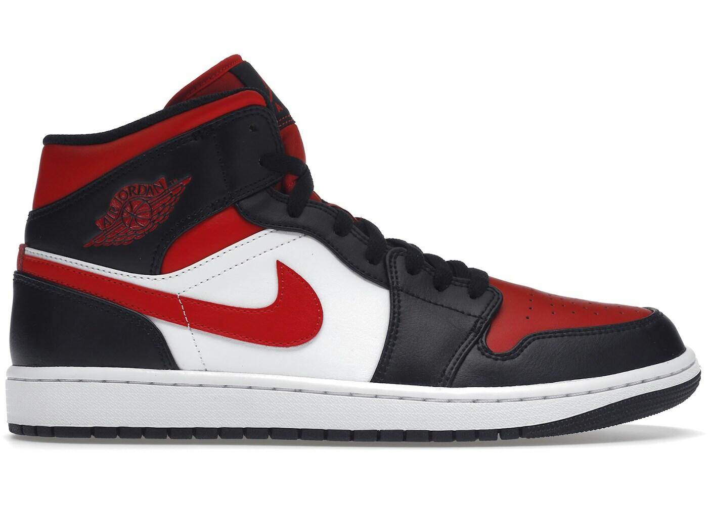 Air Jordan 1 Mid Alternate Bred Toe - Taille : 47 EU 2/3