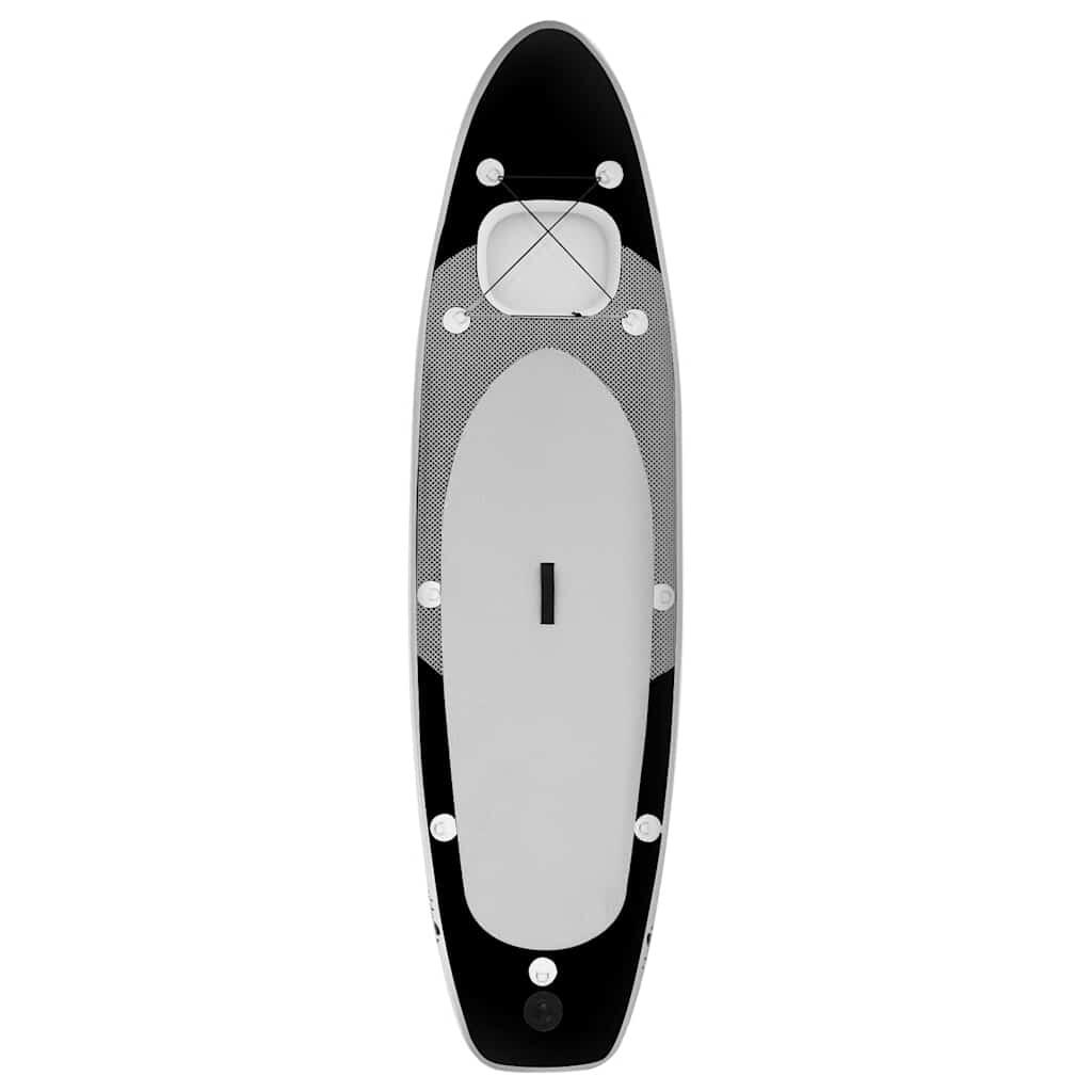 VidaXL Nadmuchiwana Deska SUP 360x81x10 cm Czarna 3/7