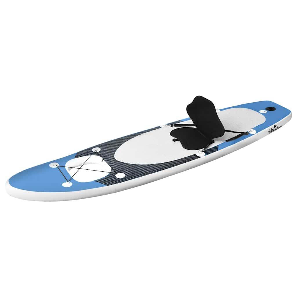Set de tabla de paddle surf hinchable azul marino 330x76x10 cm 2/7