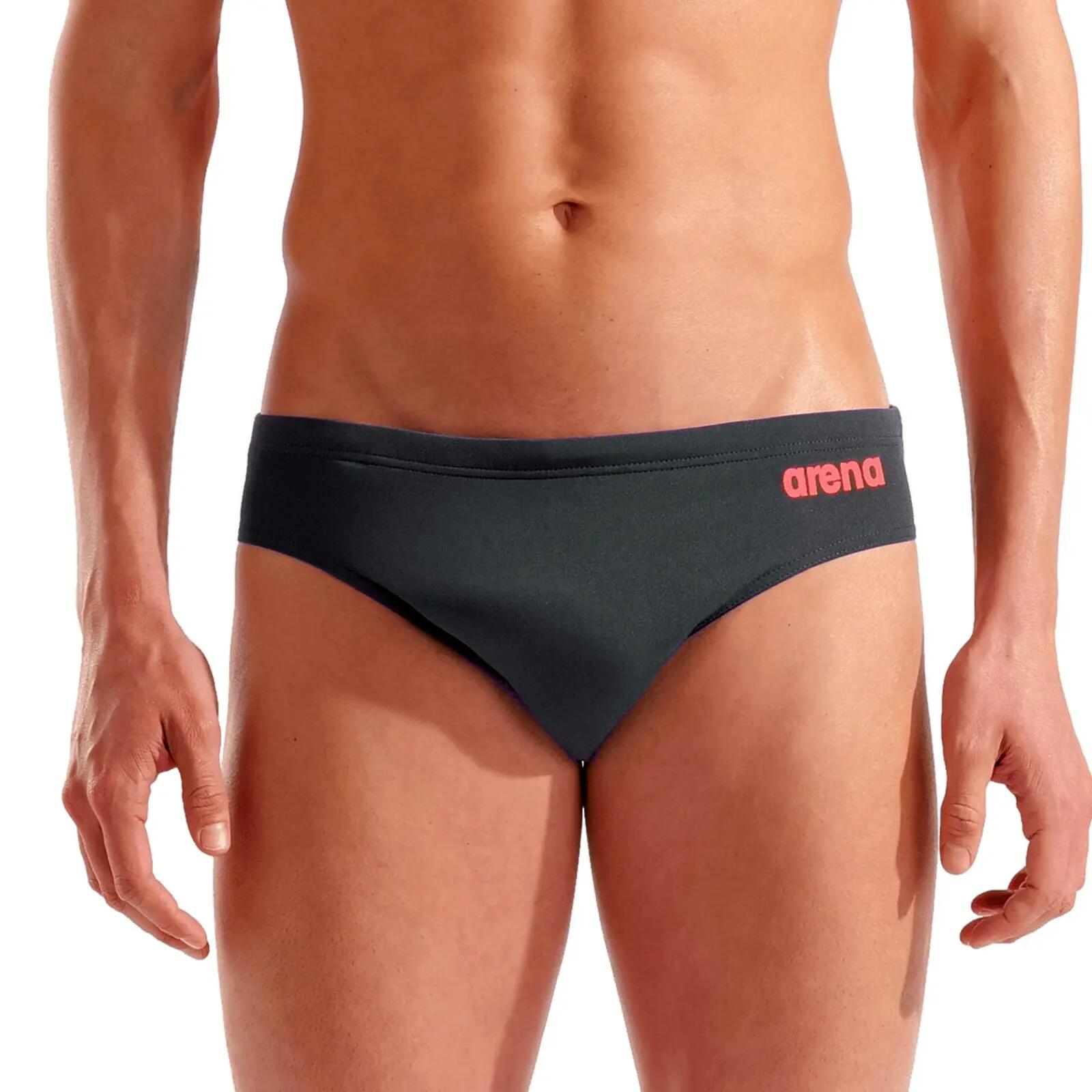Badeslip bequem leicht schnelltrocknend Herren - Team Swim Briefs Solid 3/6
