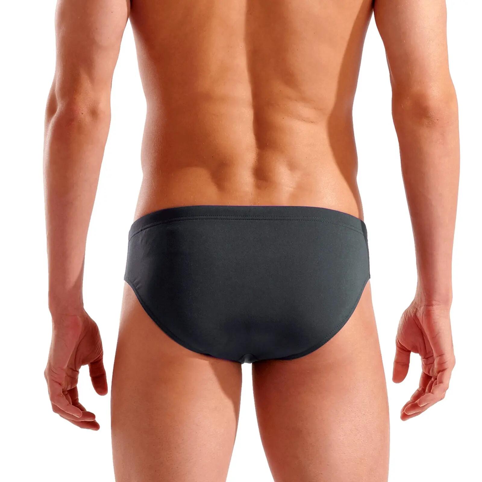 Badeslip bequem leicht schnelltrocknend Herren - Team Swim Briefs Solid 5/6