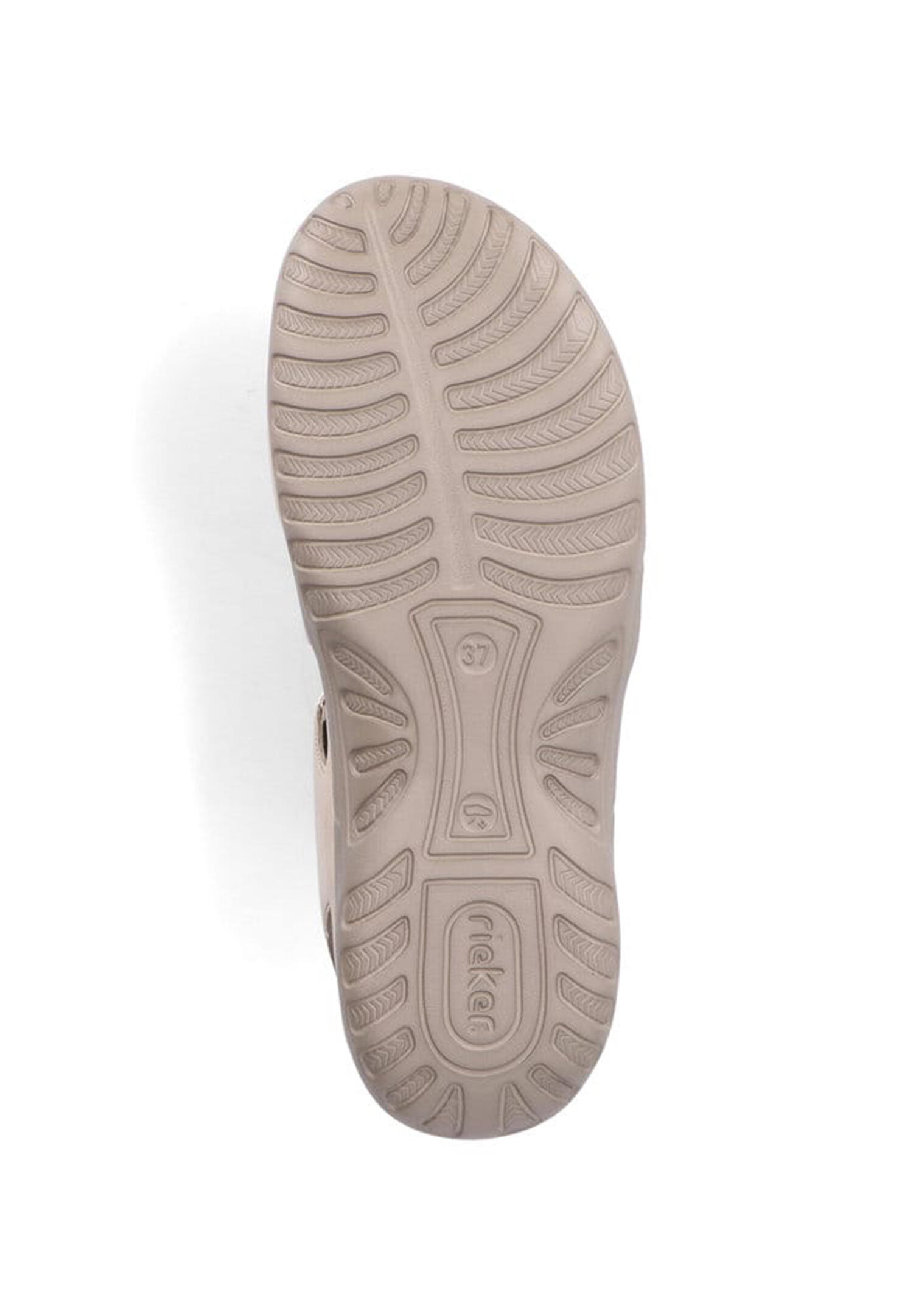 Rieker Damen Riemchensandalen Trekkingsandale Sandalen 64870-62 Beige 5/5