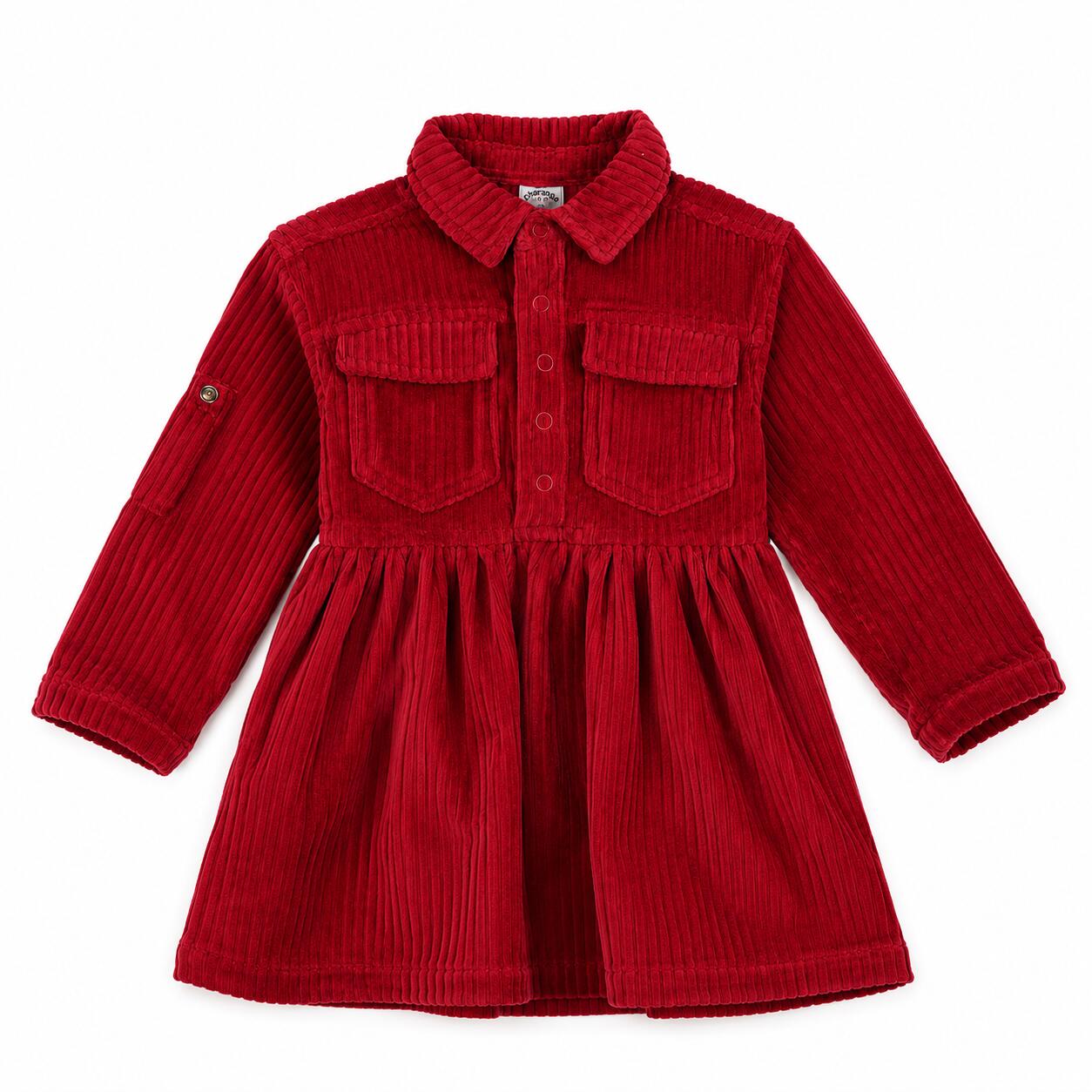 Vestido vermelho de 2/3