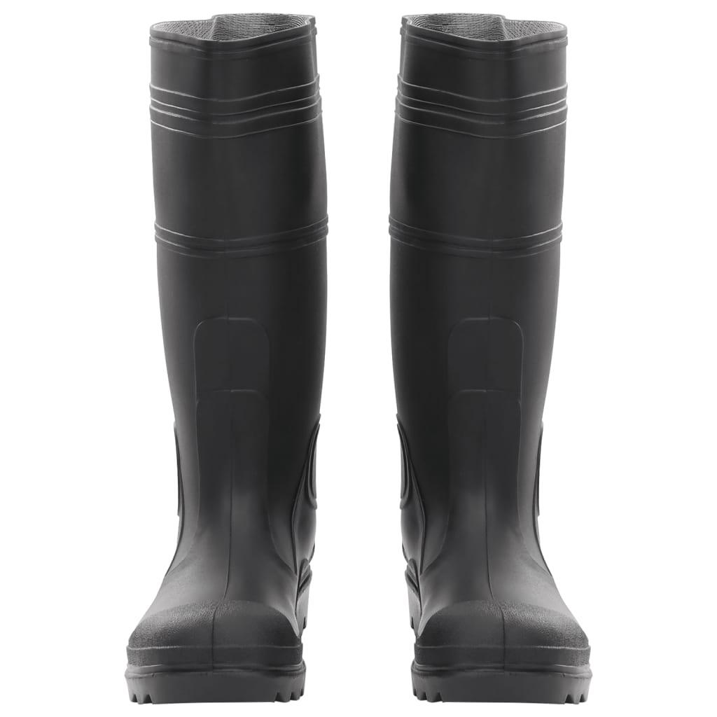 Botas de lluvia VidaXL, PVC, talla 38, negras. 3/3