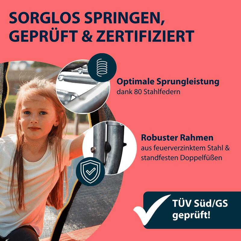 Fantastic Trampolin 400 cm + veiligheidsnet 5/7