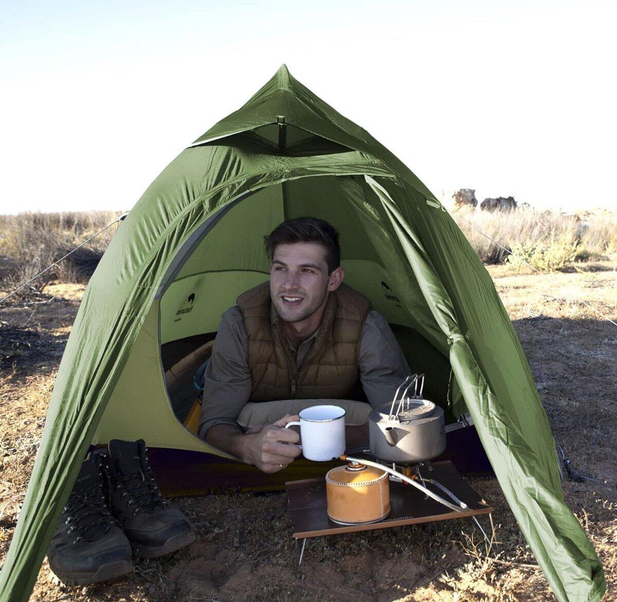 Cloud Up 1 lichtgewicht trekkingtent voor 1 personen-20D 4000MM 2/6
