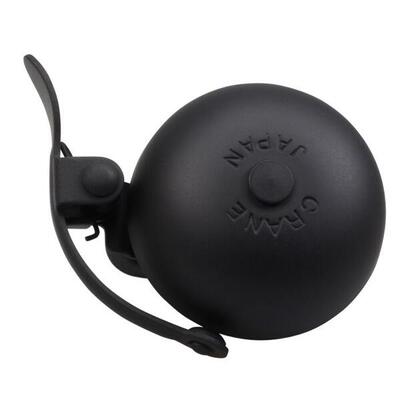 Crane mini suzu bell (stalen band) - geheel zwart