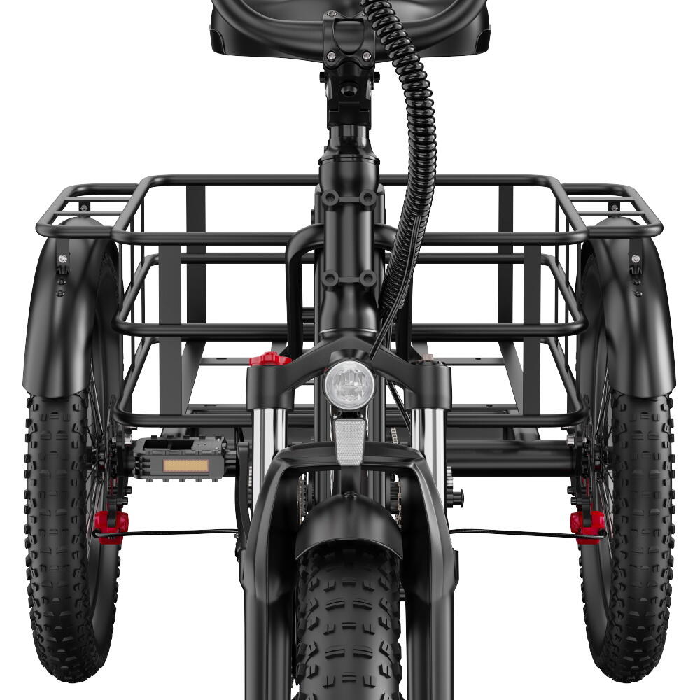 ONESPORT OT30 PRO Triciclo de carga, 48V 18Ah, 20 polegadas, todo terreno, 180kg 7/13