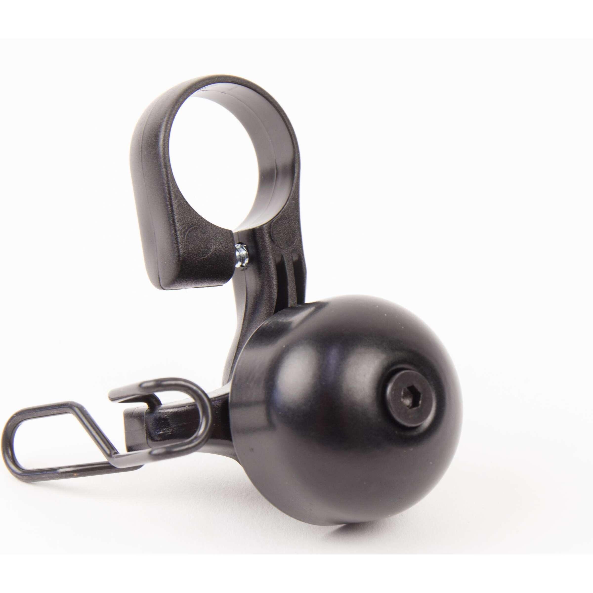 Campanello Qibbel Widek Paperclip per e-bike All-Black 85+ dB. 2/2