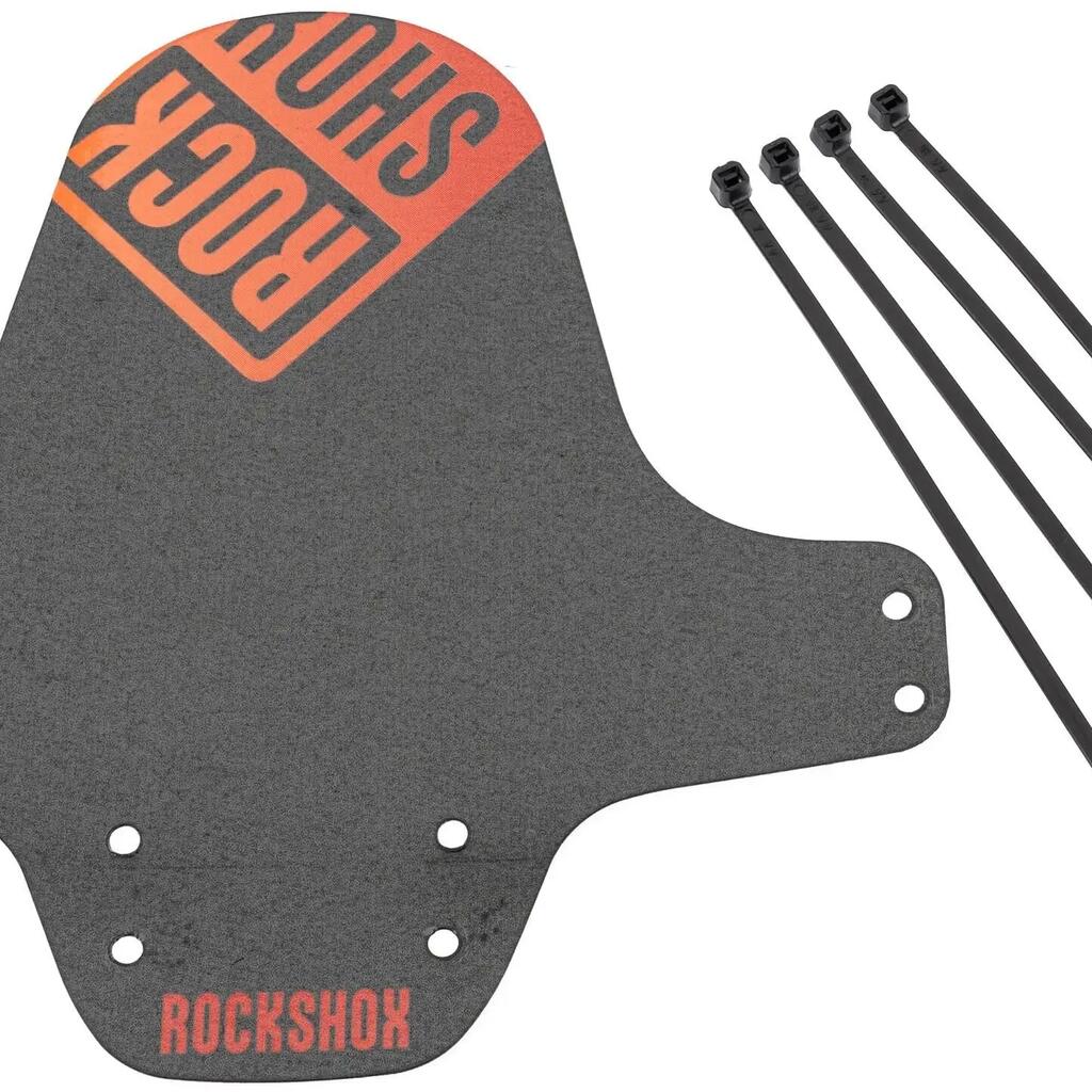 RockShox Front Mudguard - Durable Plastic, Mounting Kit Included