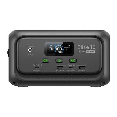Power Station Portatile Elite 10 MINI 128Wh – Escursionismo weekend e campeggio