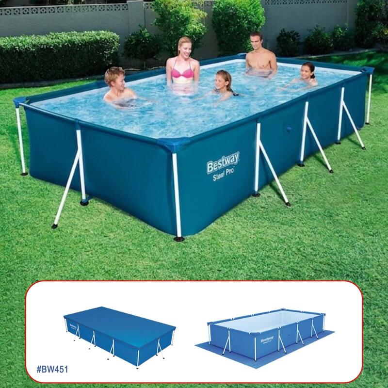 BESTWAY DİKDÖRTGEN PREFABRİK HAVUZ SET BW451 56405