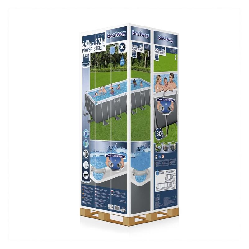 Bestway Prefabrik Havuz Seti 640x274x132cm BW447 5611Z
