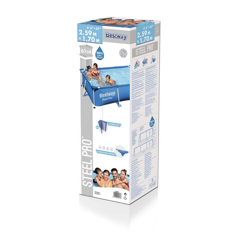 Bestway Prefabrik Havuz Seti 259x170x61cm BW409 56403