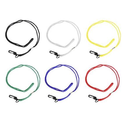 Ronde riem voor identificatiekaarten met fluit, verpakking van 12