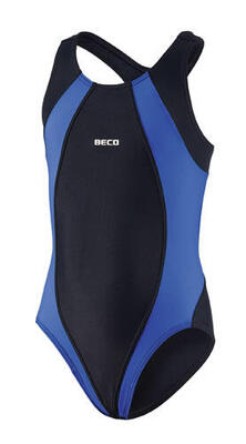 Costume da bagno ragazza beco nero/blu