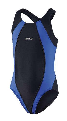 Costume da bagno ragazza beco nero/blu