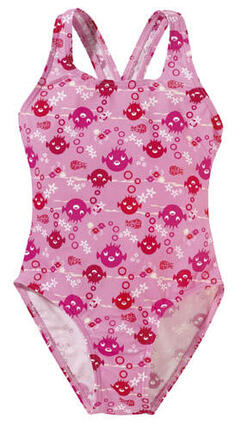 BECO Sealife maillot de bain UV fille rose imprimé