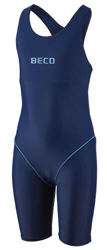 BECO Maillot de bain filles long-legged bleu foncé/turquoise 1/1