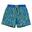 Pantaloni scurți de baie Beco Zebra Vibes pentru copii albastru și verde