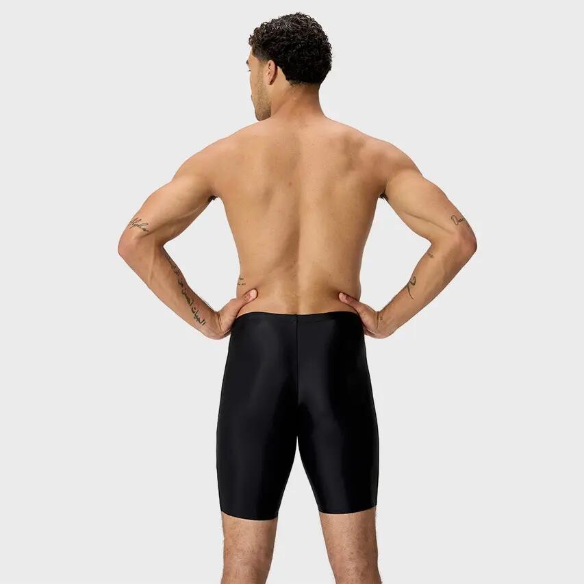 Speedo Herren Schwimmjammer Medley Logo Schwarz/Grün 3/7