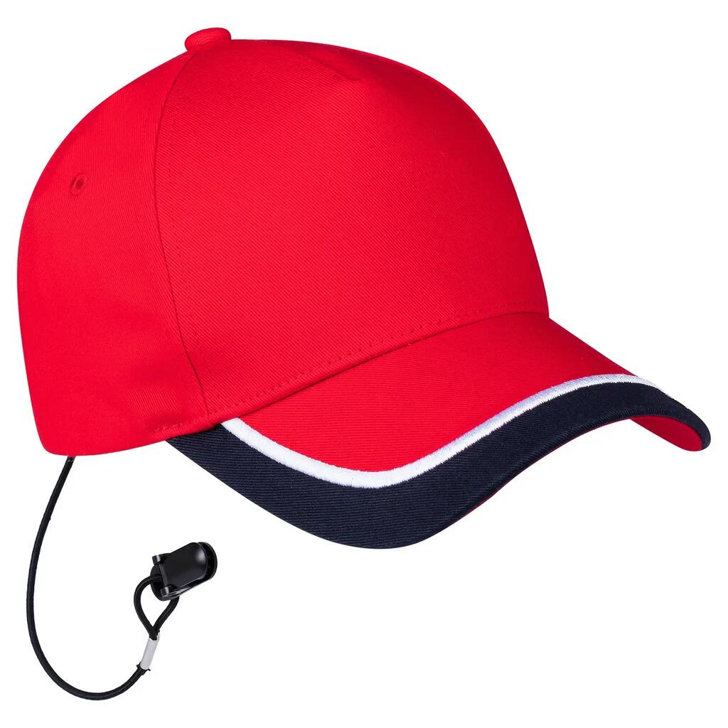 Cap sailing cap with fastening clip unisex