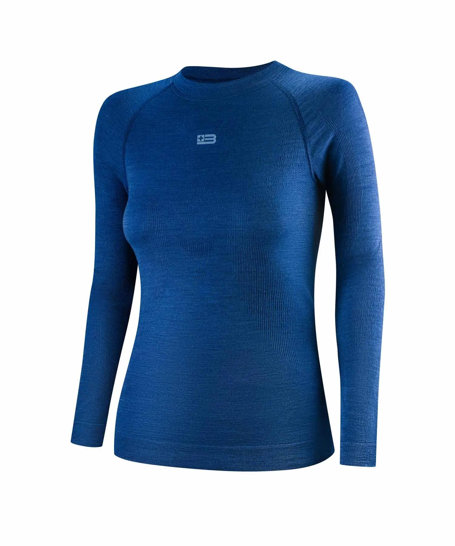Koszulka damska z długim rękawem wełniana Brubeck ACTIVE MERINO 3/5