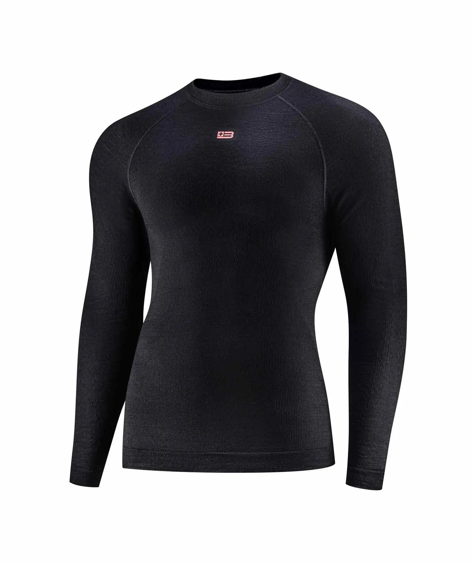 Koszulka męska z długim rękawem wełniana Brubeck ACTIVE MERINO 3/5