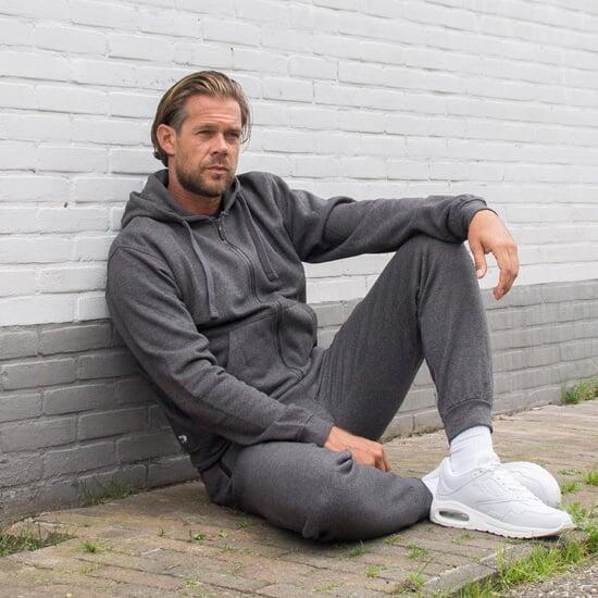 2er-Pack Donnay Herren-Jogginghosen Jack mit Kragen 2/5
