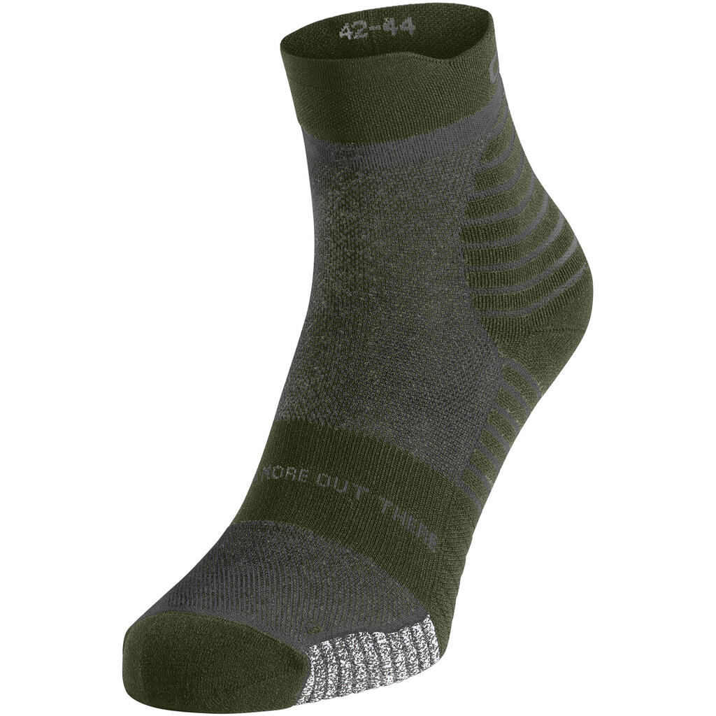 Skarpetki UNI ODLO Socks quarter PERFORMANCE MERINO TRAIL zielone