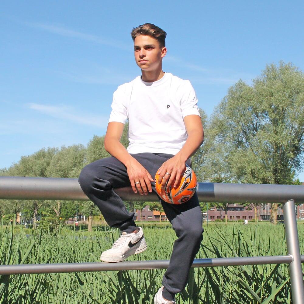 Donnay Herren-Jogginghose „Jack“ mit geripptem Bündchen 3/5