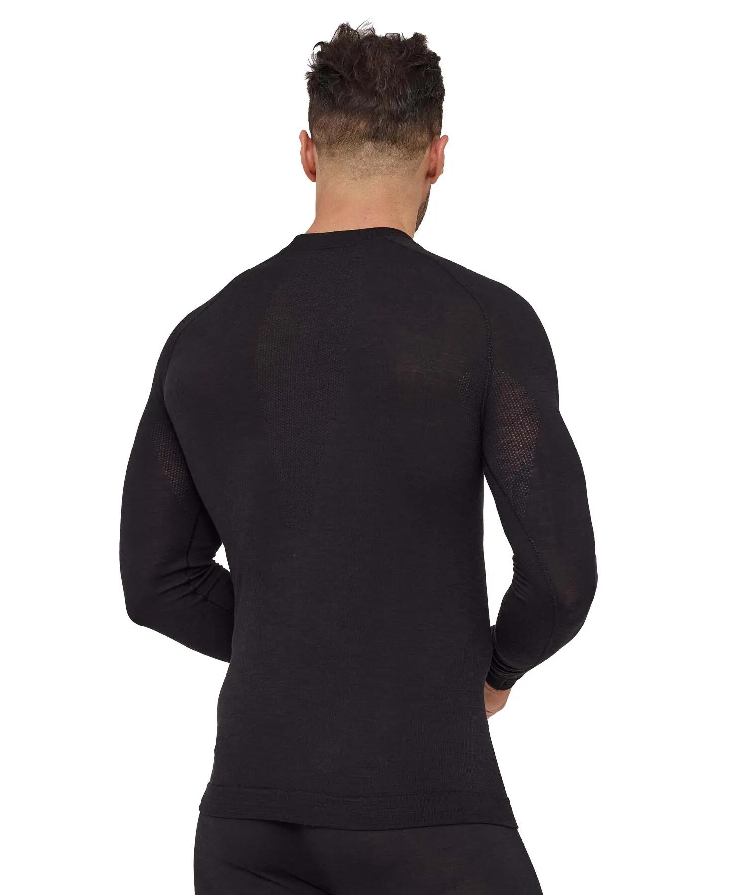 Koszulka męska z długim rękawem wełniana Brubeck ACTIVE MERINO 2/5