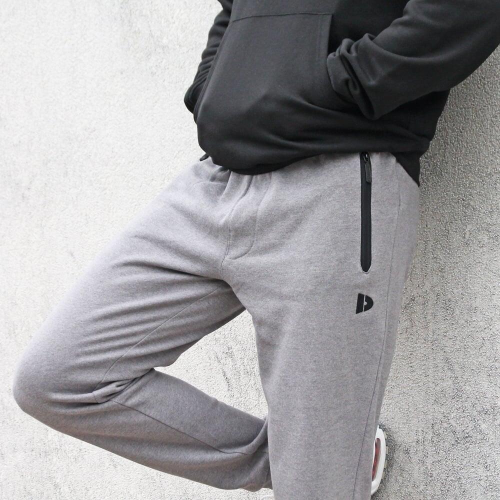 2er-Pack Donnay Herren-Jogginghosen Jack mit Kragen 3/5