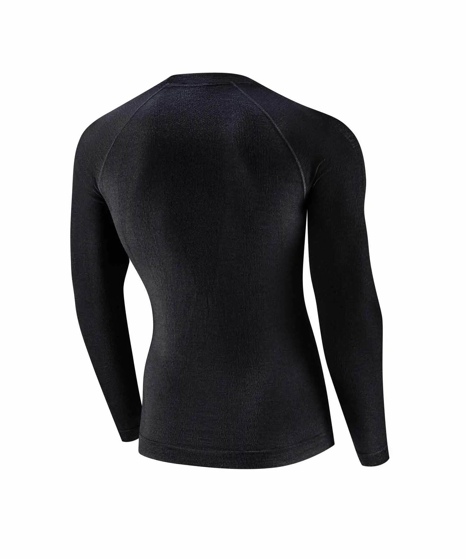 Koszulka męska z długim rękawem wełniana Brubeck ACTIVE MERINO 4/5