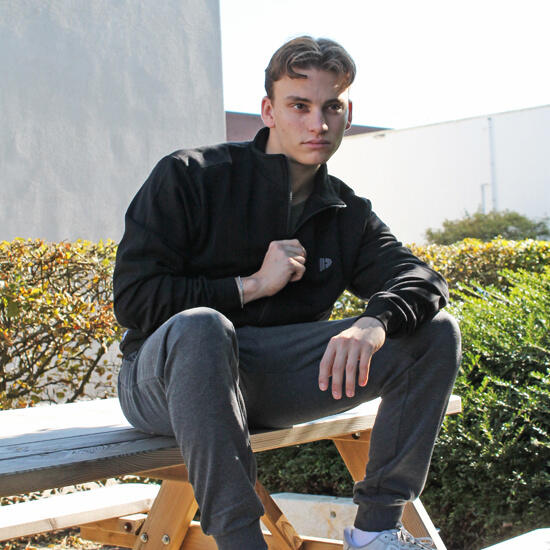 Bryan Multisport-Strickjacke/Cardigan mit Reißverschluss für Herren 3/5