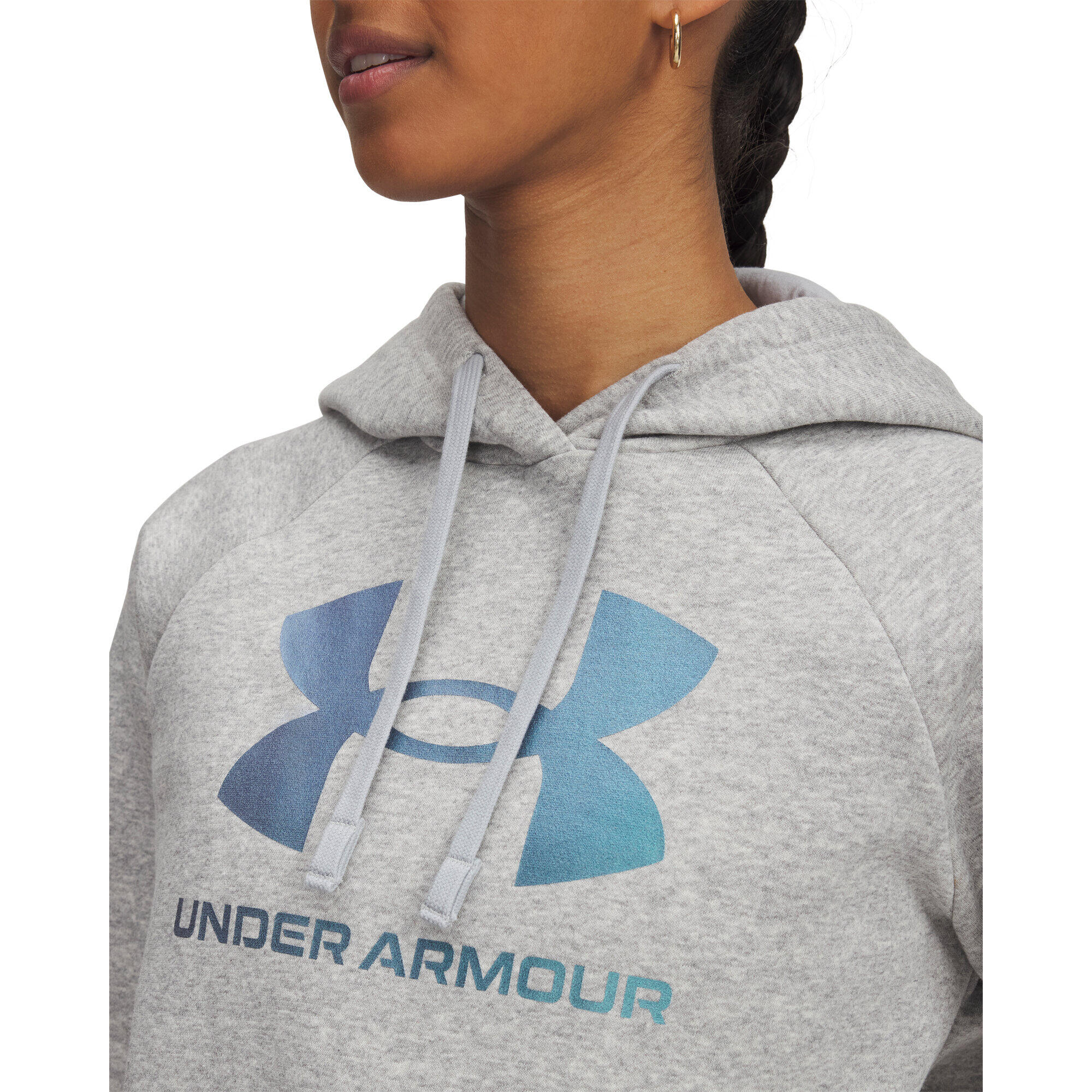 Under Armour Damen Kapuzenpullover Rival Flc Shimmer Hdy 6003710 3/3