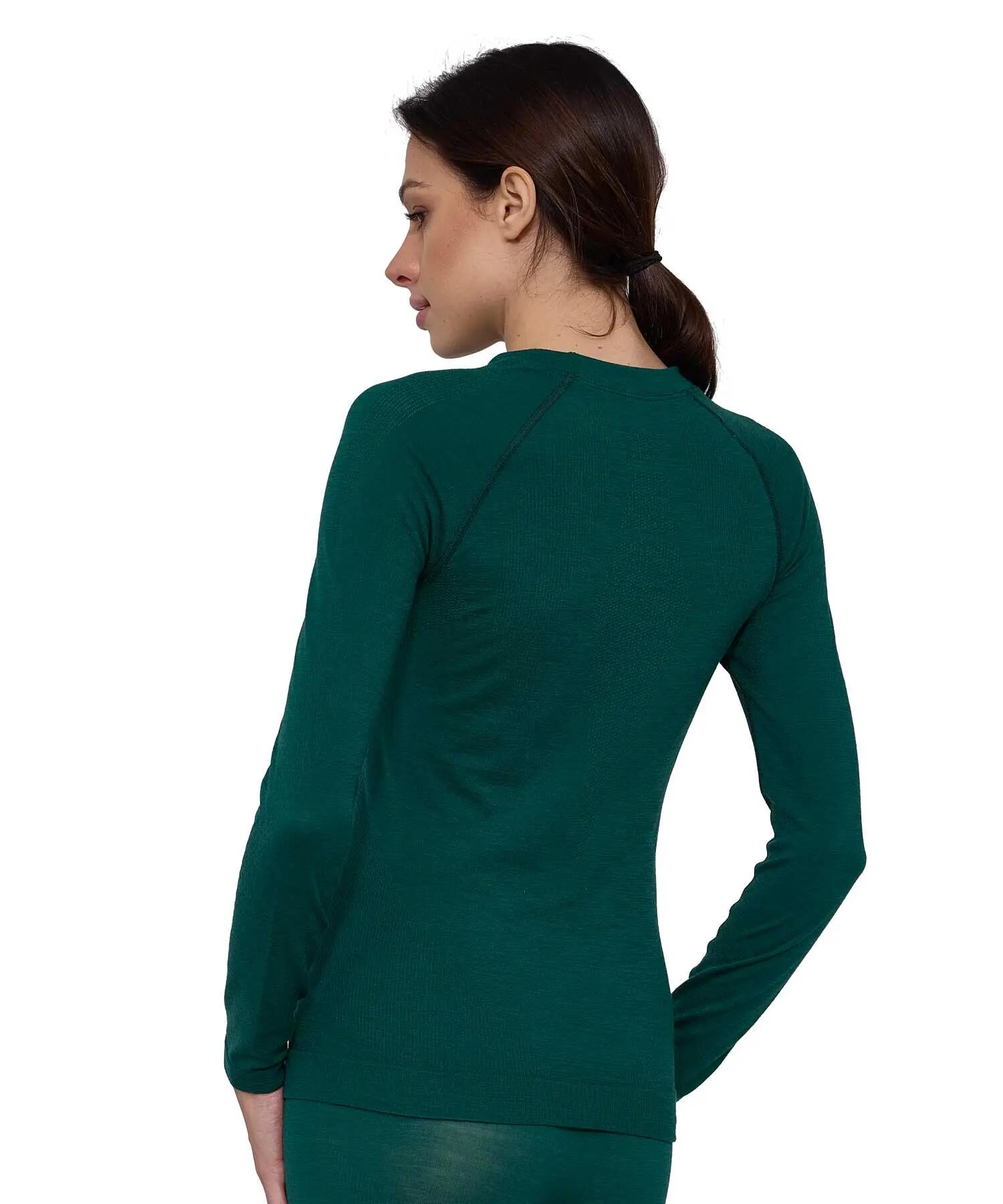 Koszulka damska z długim rękawem wełniana Brubeck ACTIVE MERINO 2/5