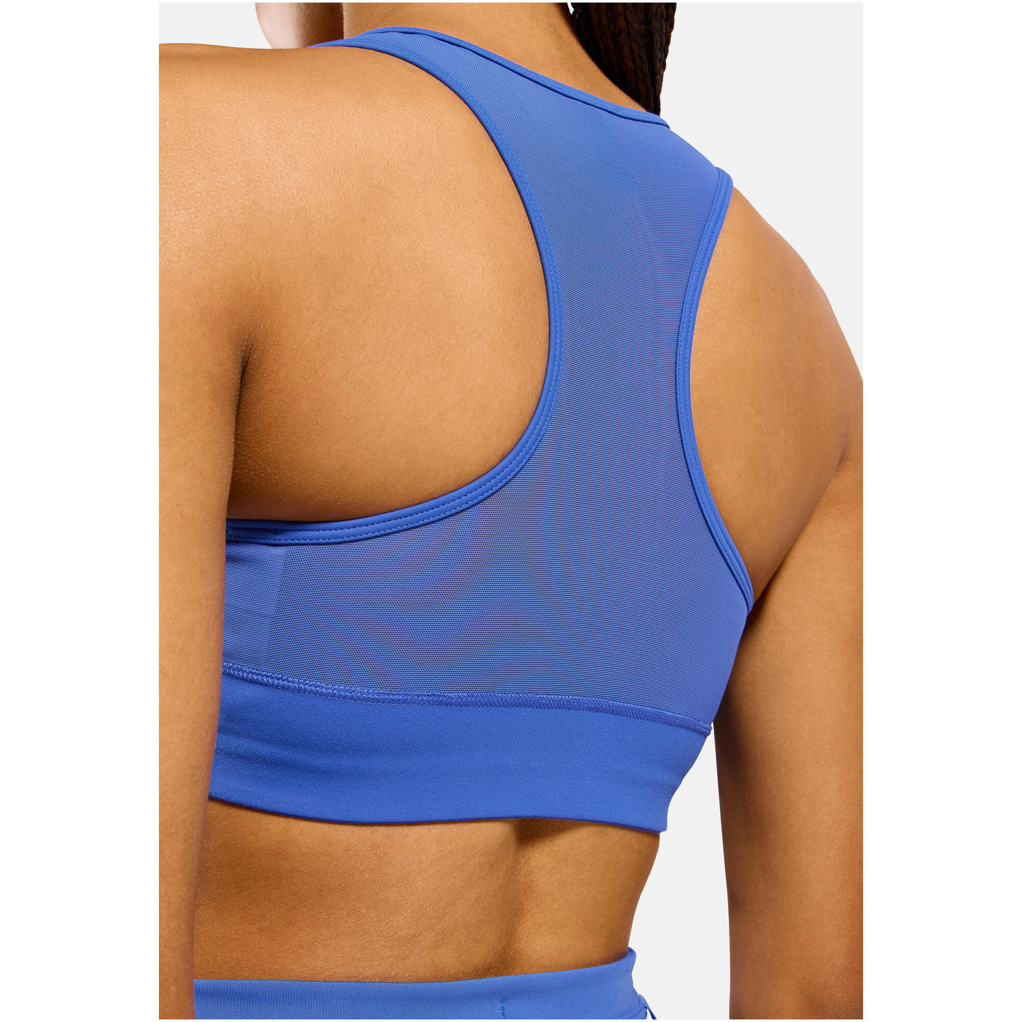 Biustonosz sportowy damski ODLO Sport bra MEDIUM SUPPORT niebieski 5/7